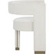 Adamina Rhea Light Barley Dining Armchair